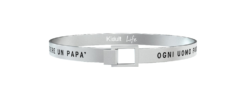 BRACCIALE UOMO FAMILY - OGNI UOMO PUO' ESSERE... KIDULT