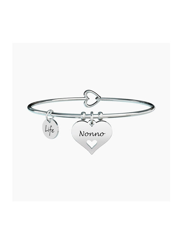 BRACCIALE DONNA  FAMILY - CUORE - NONNO KIDULT