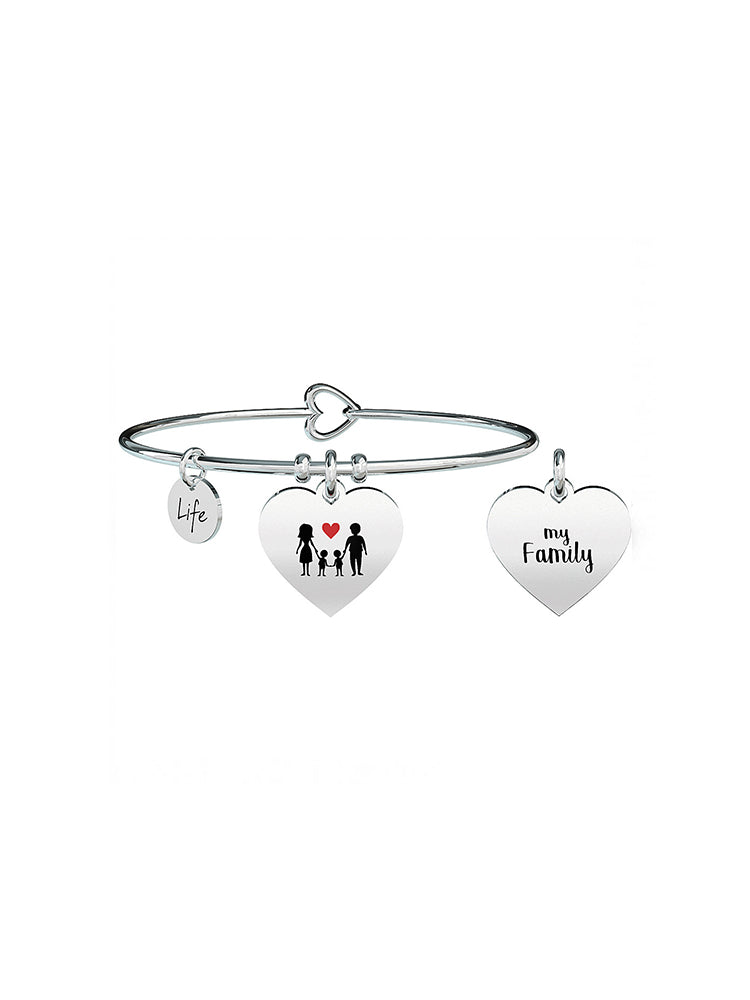 BRACCIALE DONNA FAMILY - CUORE - MY FAMILY KIDULT