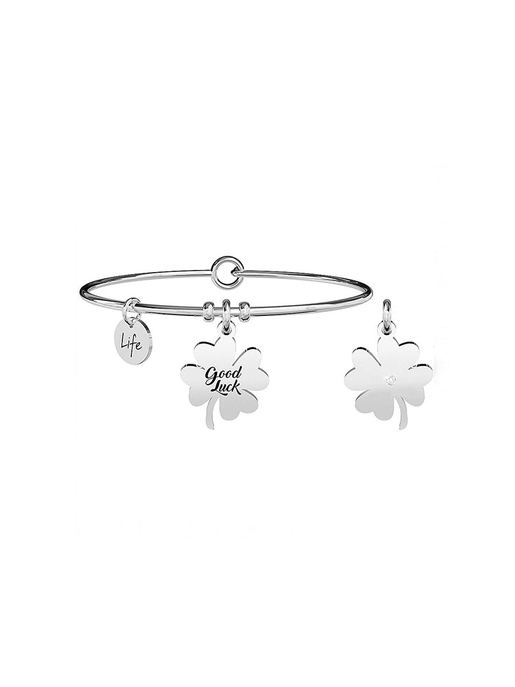 BRACCIALE DONNA NATURE - QUADRIFOGLIO FORTUNA KIDULT