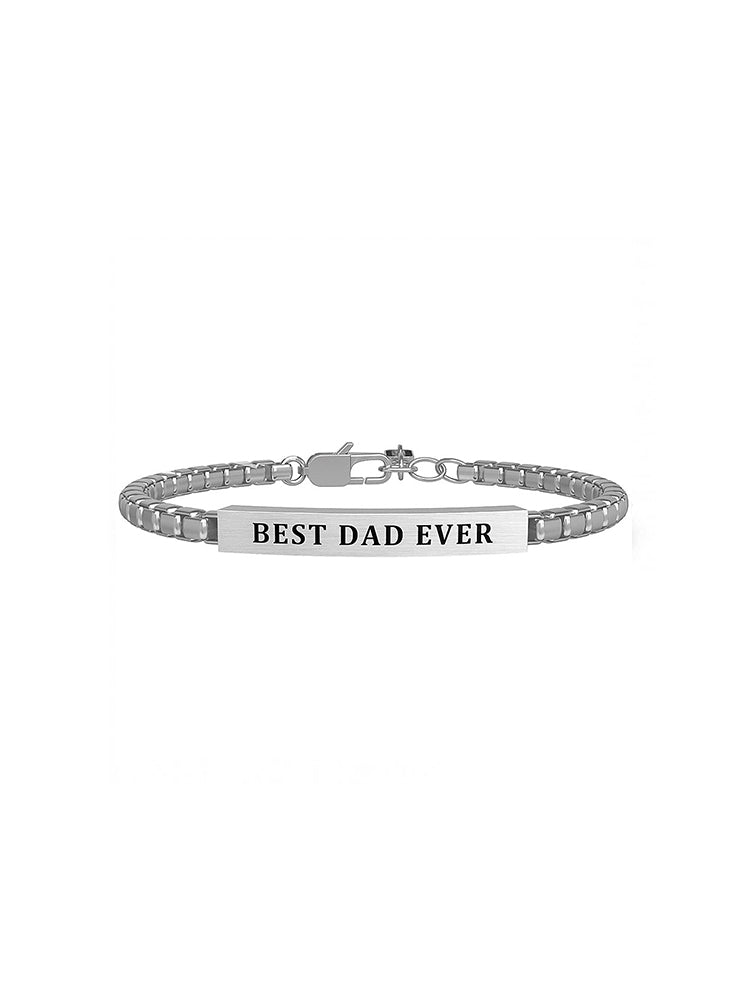 BRACCIALE UOMO FAMILY - BEST DAD EVER - KIDULT