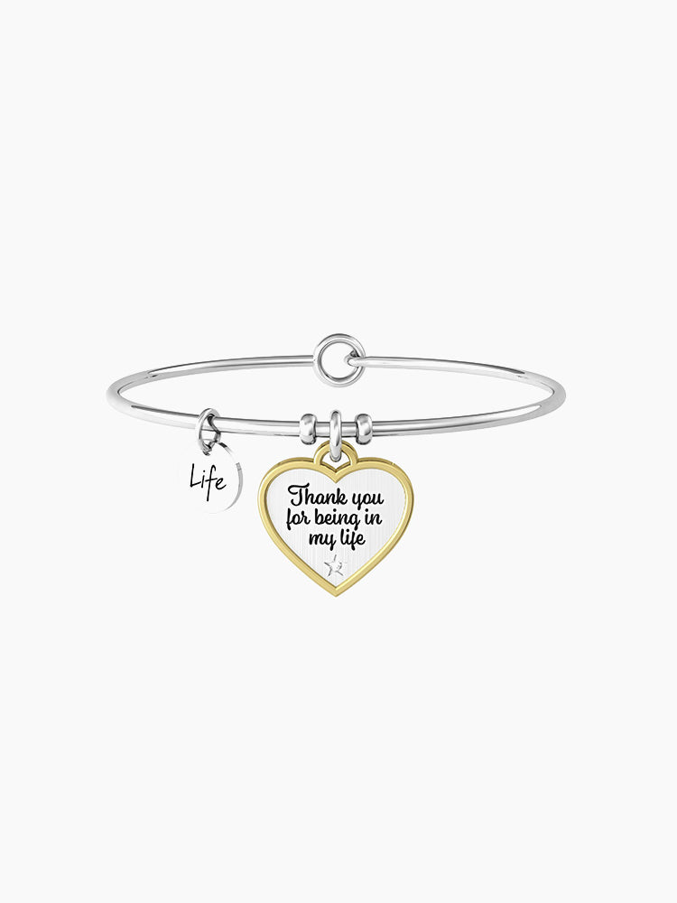 BRACCIALE DONNA LOVE CUORE IN MY LIFE KIDULT