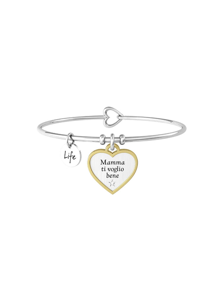 BRACCIALE DONNA - FAMILY - "MAMMA TI VOGLIO BENE" KIDULT