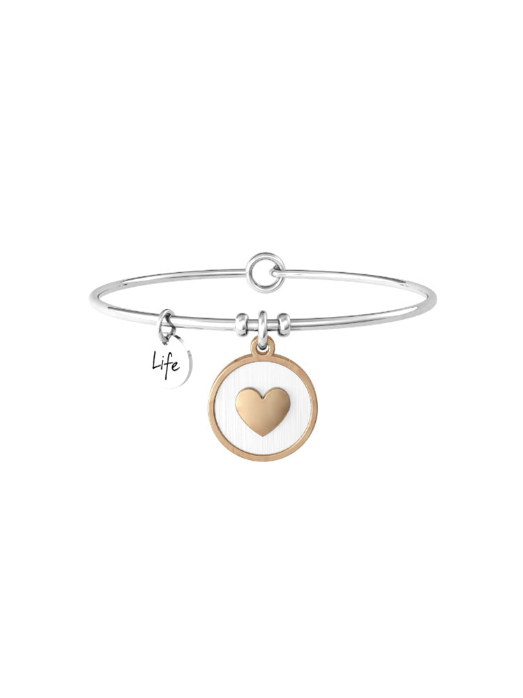 BRACCIALE DONNA RIGIDO IN ACCIAIO CON CIONDOLO STELLA - TODAY IS YOUR DAY KIDULT