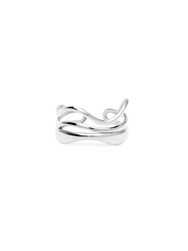 ANELLO DONNA IN ACCIAIO APERTO MULTIFILO KIDULT