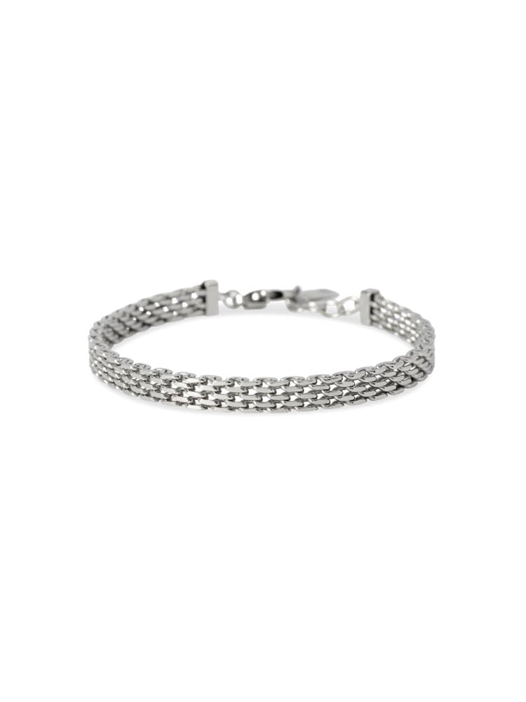 BRACCIALE DONNA IN ACCIAIO MAGLIA MESH KIDULT