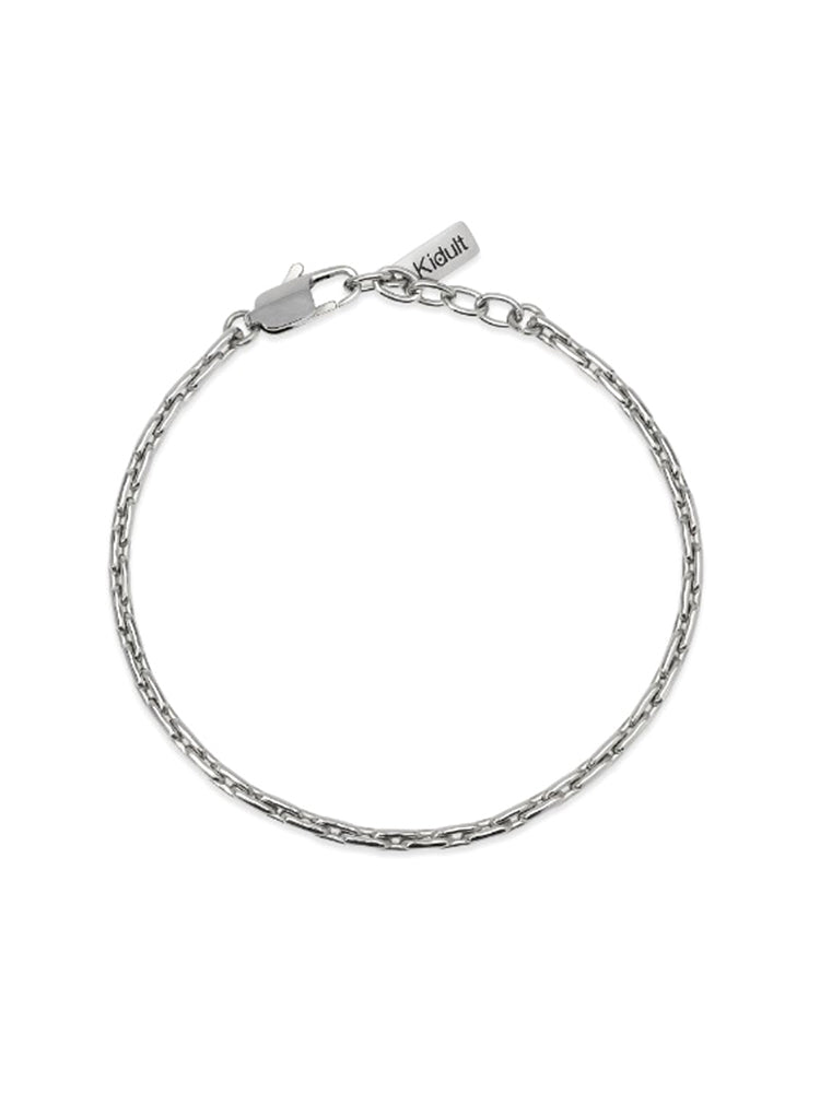 BRACCIALE UOMO IN ACCIAIO CON MAGLIE ALLUNGATE KIDULT