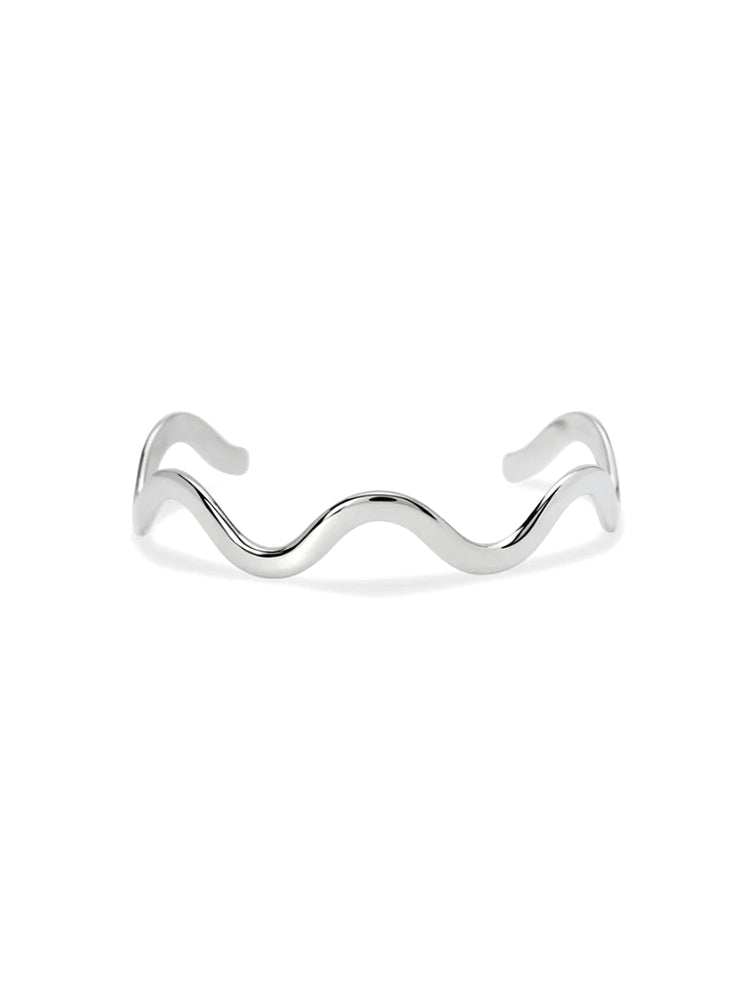 BRACCIALE DONNA RIGIDO APERTO ONDULATO KIDULT