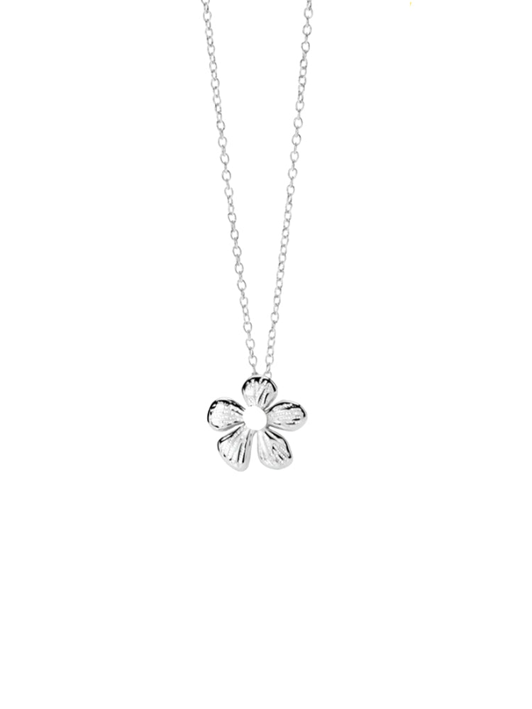 COLLANA DONNA IN ACCIAIO CON FIORE PENDENTE KIDULT