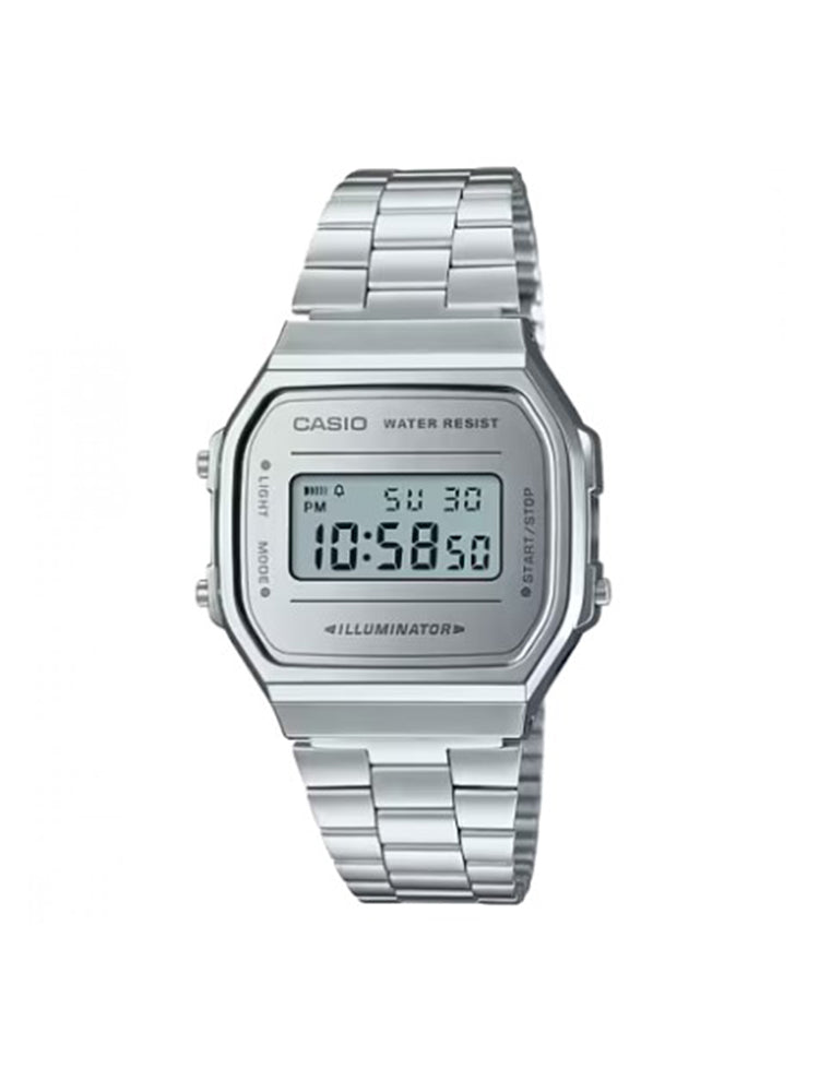 OROLOGIO UNISEX DIGITALE IN ACCIAIO CON QUADRANTE SILVER VINTAGE COLLECTION CASIO