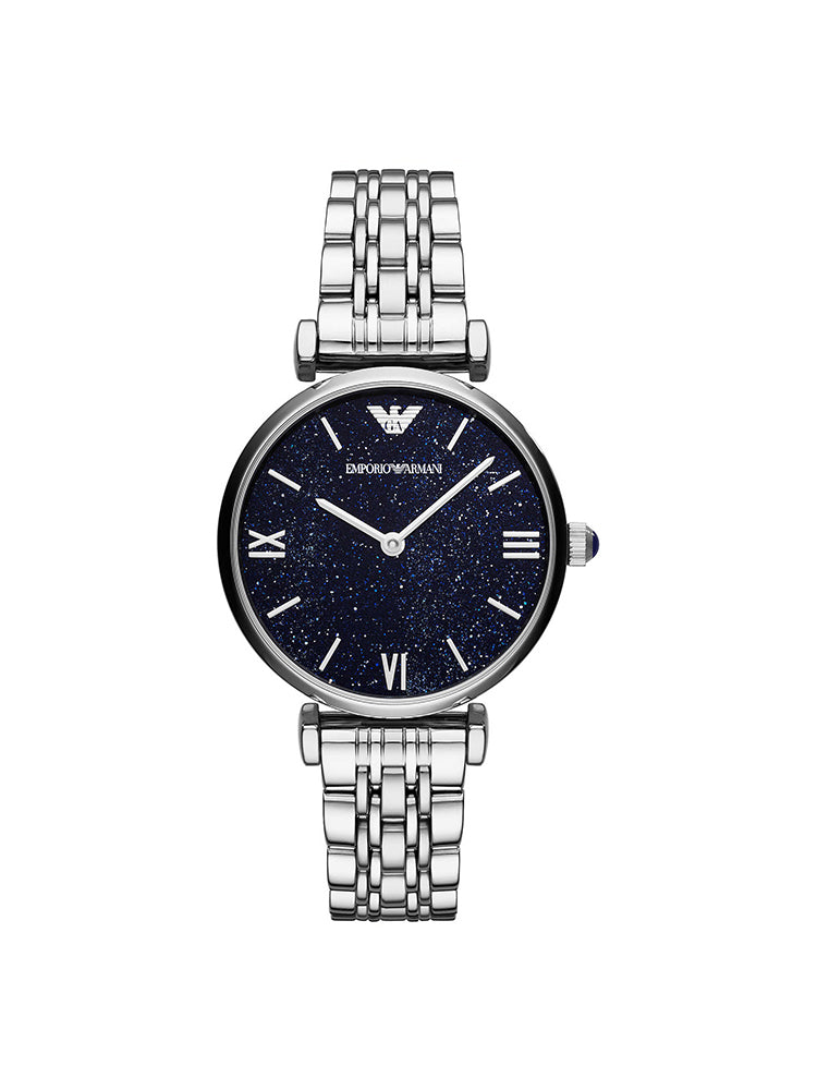 OROLOGIO DONNA SOLO TMEPO T-BAR IN ACCIAIO SILVER EMPORIO ARMANI