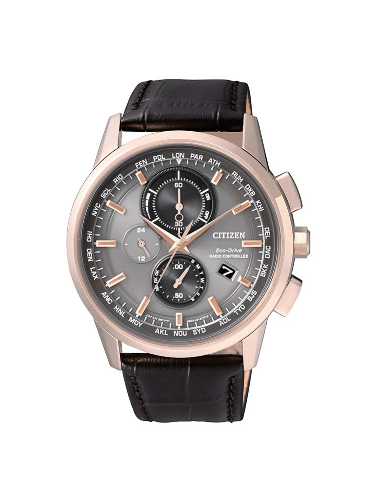 OROLOGIO UOMO CHRONO RADIOCONTROLLATO ECO DRIVE CITIZEN