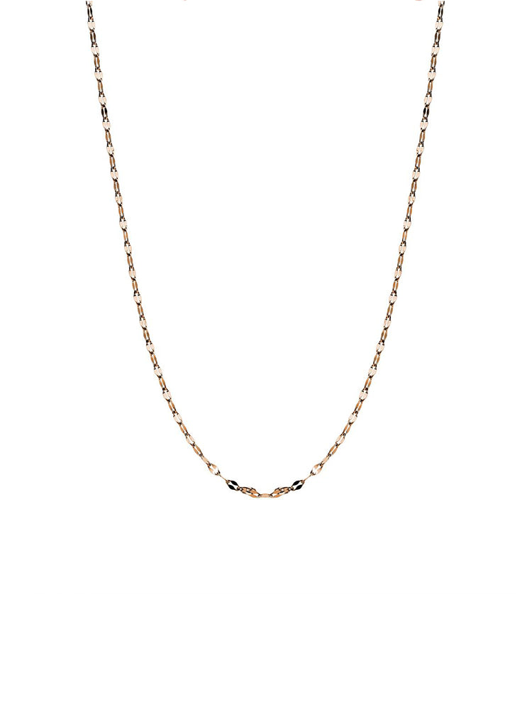 CATENA UNISEX IN ACCIAIO E PVD ORO ROSA 850 MM BROSWAY