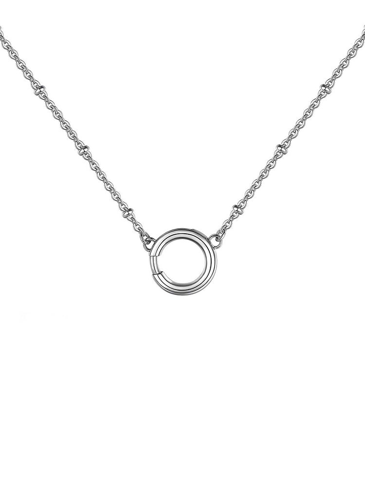 CATENA DONNA TRES JOLIE  IN ACCIAIO 430MM COMPONIBILE BROSWAY