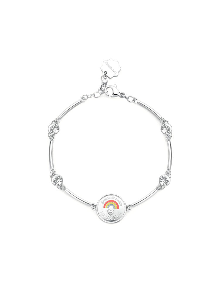 BRACCIALE DONNA ACCIAIO CHAKRA FAMIGLIA BROSWAY