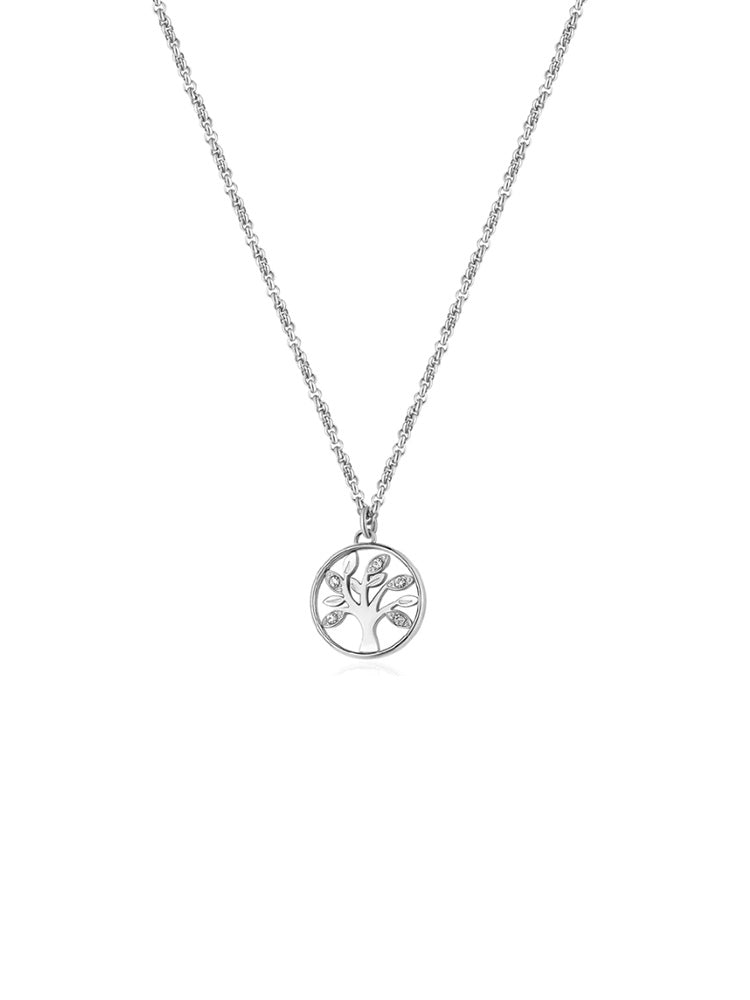 COLLANA DONNA CHAKRA ALBERO DELLA VITA IN ACCIAIO BROSWAY