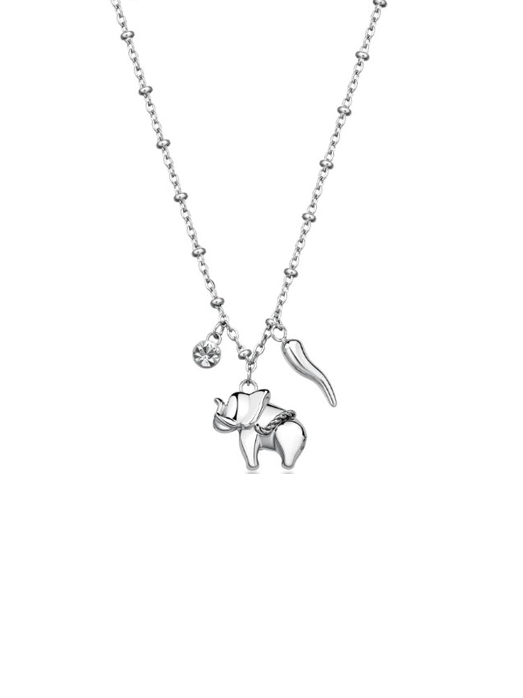COLLANA DONNA CHAKRA CON ELEFANTINO PENDENTE BROSWAY