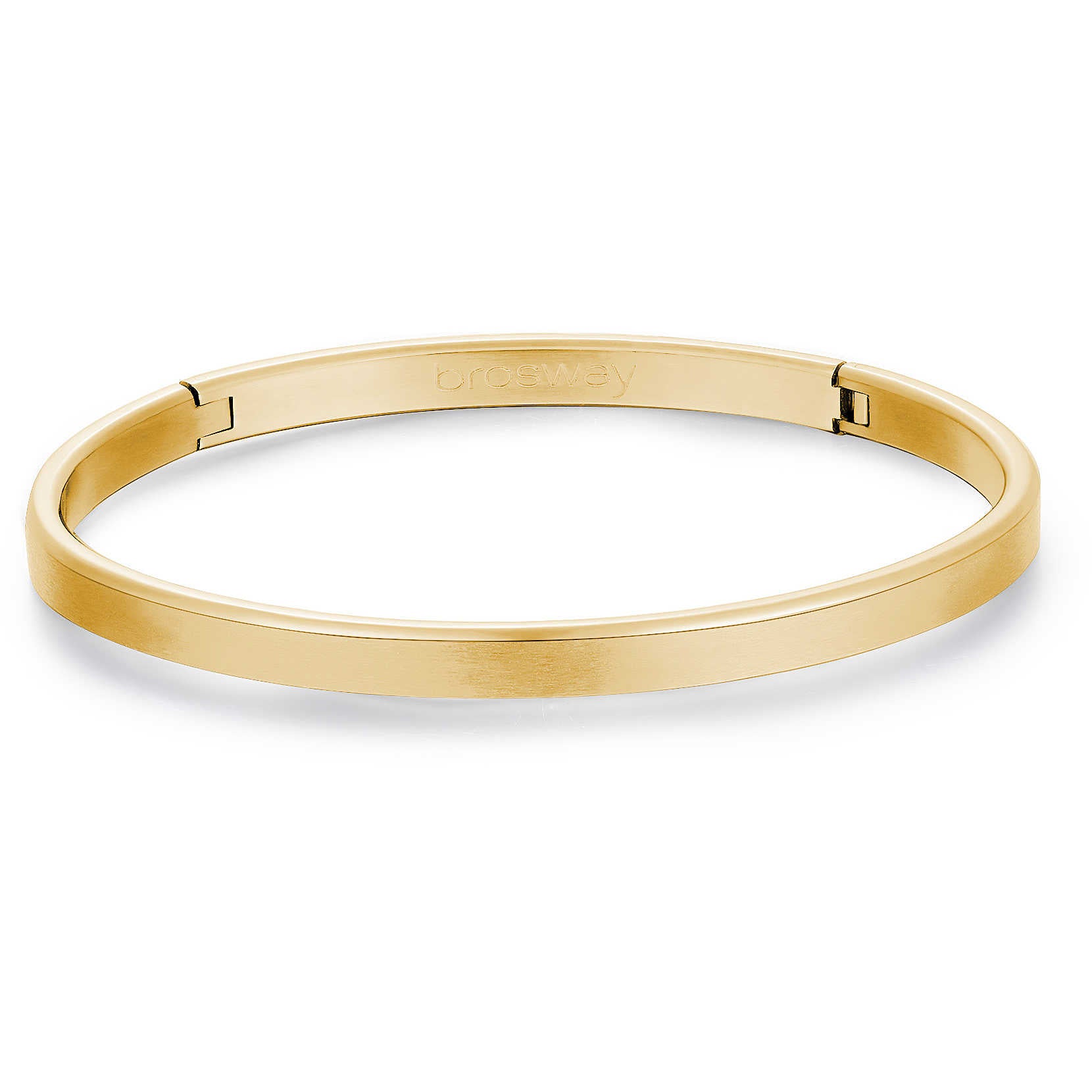 BRACCIALE UOMO INK IN ACCIAIO COLOR ORO GIALLO BROSWAY