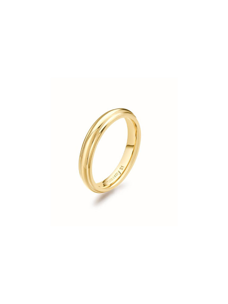 ANELLO UOMO A FASCIA KNOCKER IN ACCIAIO SENZA RIFINITURE MISURA 25 BROSWAY