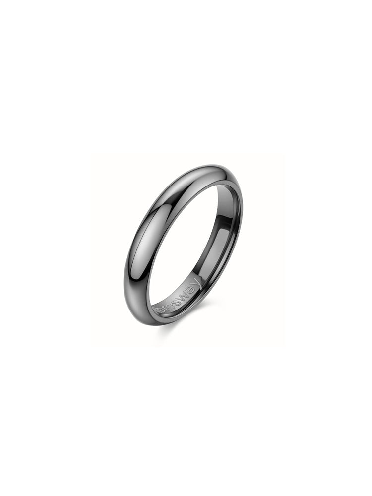 ANELLO UOMO NEMESI IN ACCIAIO BRUNITO BROSWAY
