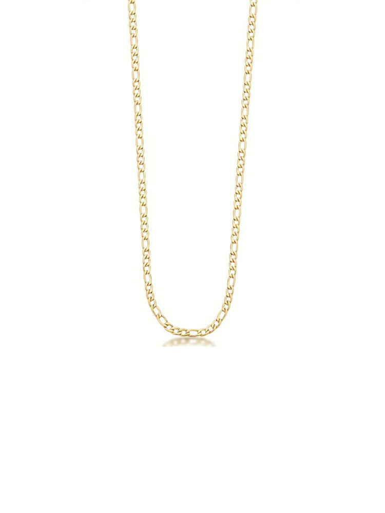 COLLANA DONNA IN ACCIAIO A CATENA GRUMETTA FINITURA ORO COLLEZIONE ESSENTIAL BROSWAY