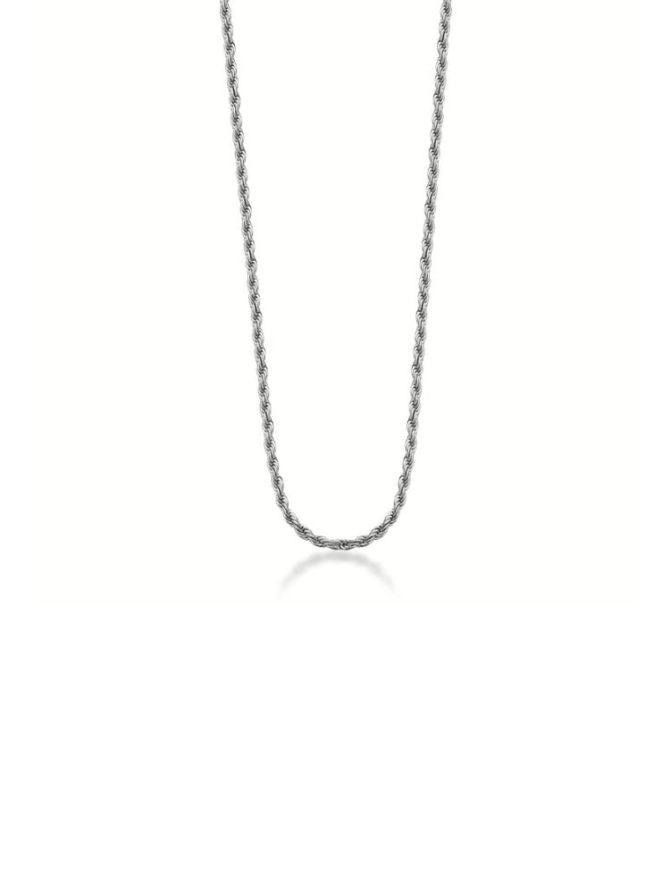 COLLANA DONNA IN ACCIAIO TORCHON COLLEZIONE ESSENTIAL BROSWAY