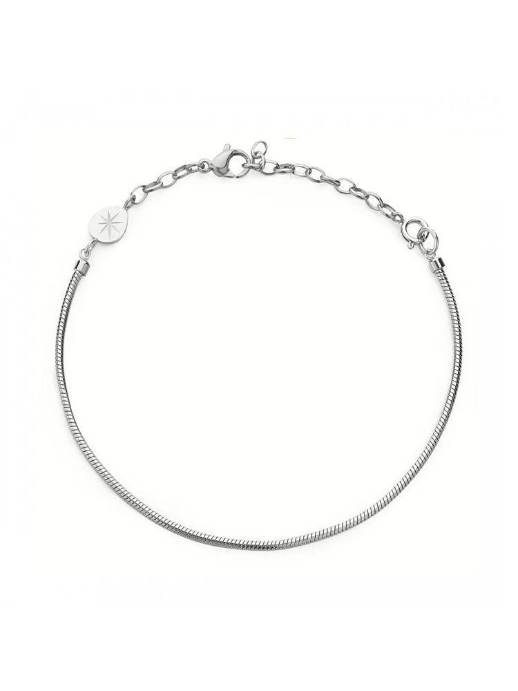 BRACCIALE DONNA IN ACCIAIO A CATENA COLLEZIONE ESSENTIAL BROSWAY