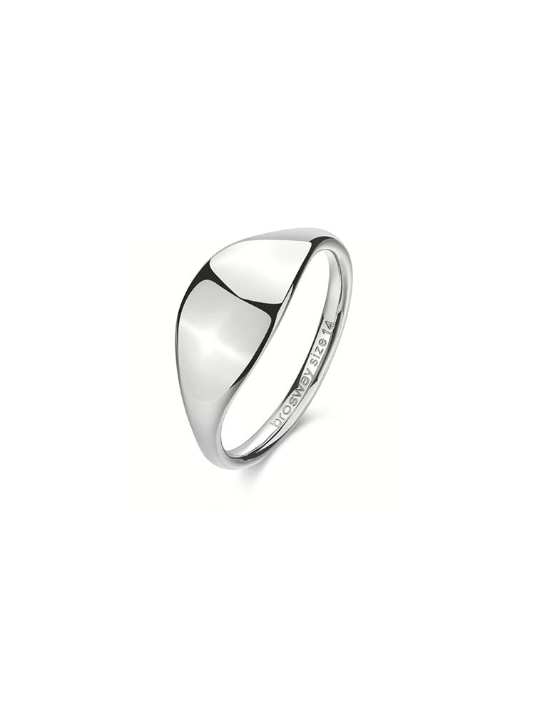 ANELLO DONNA IN ACCIAIO SIGILLO COLLEZIONE ESSENTIAL MISURA 18 BROSWAY