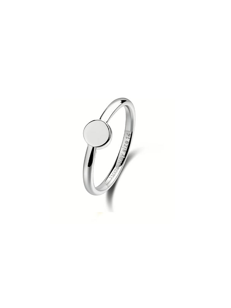 ANELLO DONNA IN ACCIAIO A FASCIA COLLEZIONE ESSENTIAL MISURA 16 BROSWAY