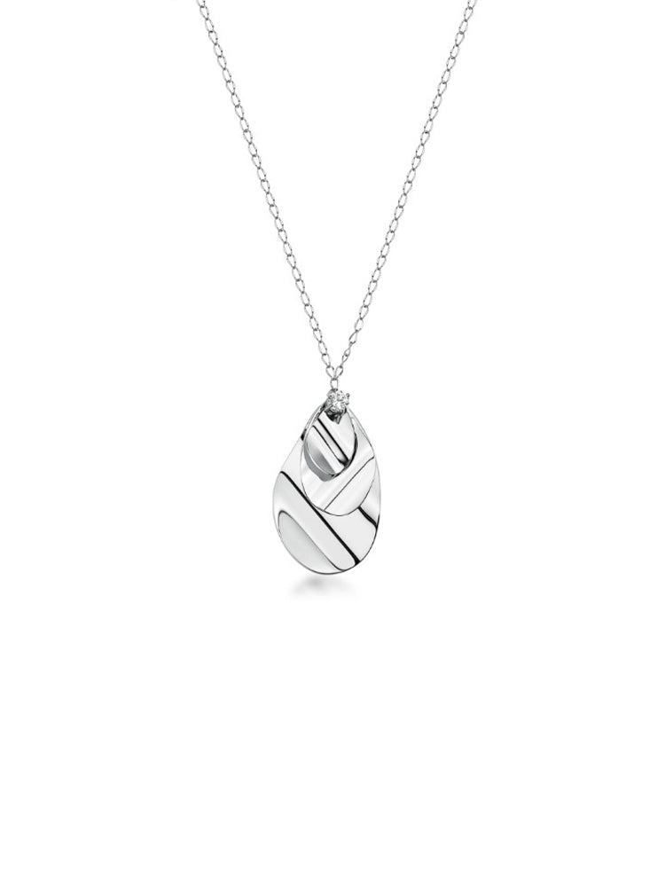 COLLANA DONNA BLOOM IN ACCIAIO CON PENDENTE BROSWAY