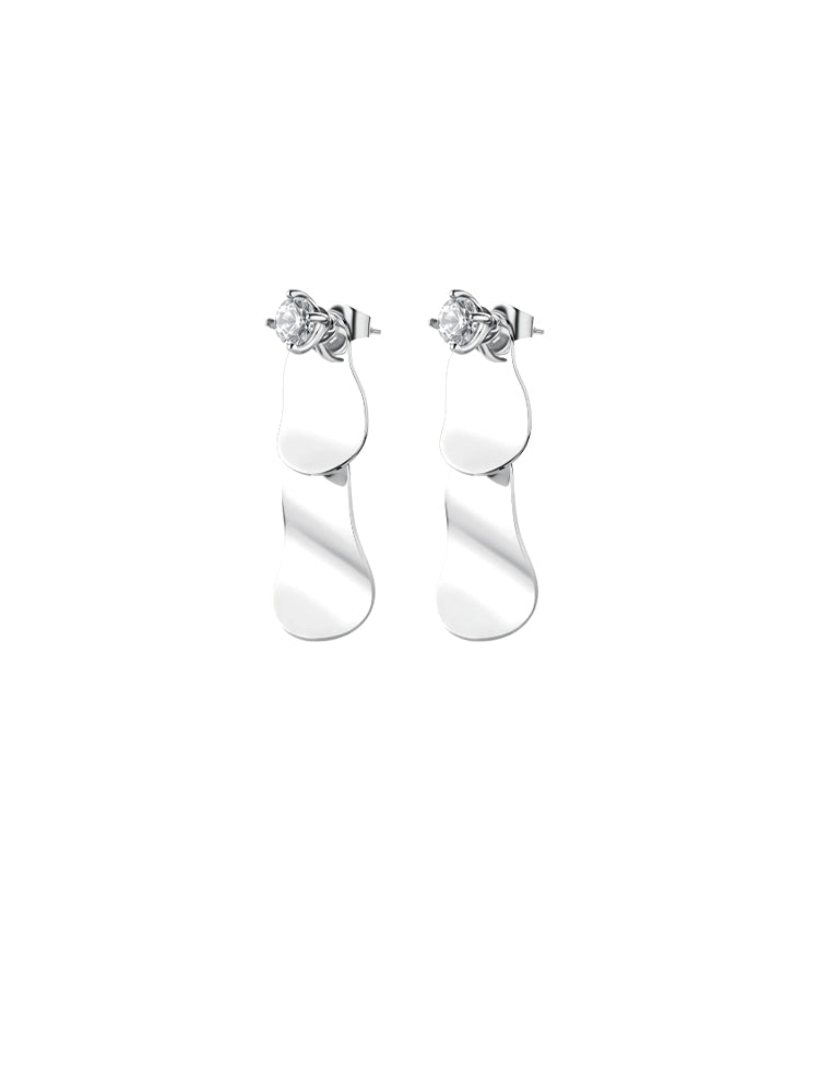 ORECCHINI DONNA BLOOM PENDENTI IN ACCIAIO BROSWAY