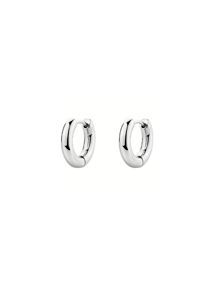 ORECCHINI DONNA IN ACCIAIO COLLEZIONE PERFECT A CERCHIO BROSWAY