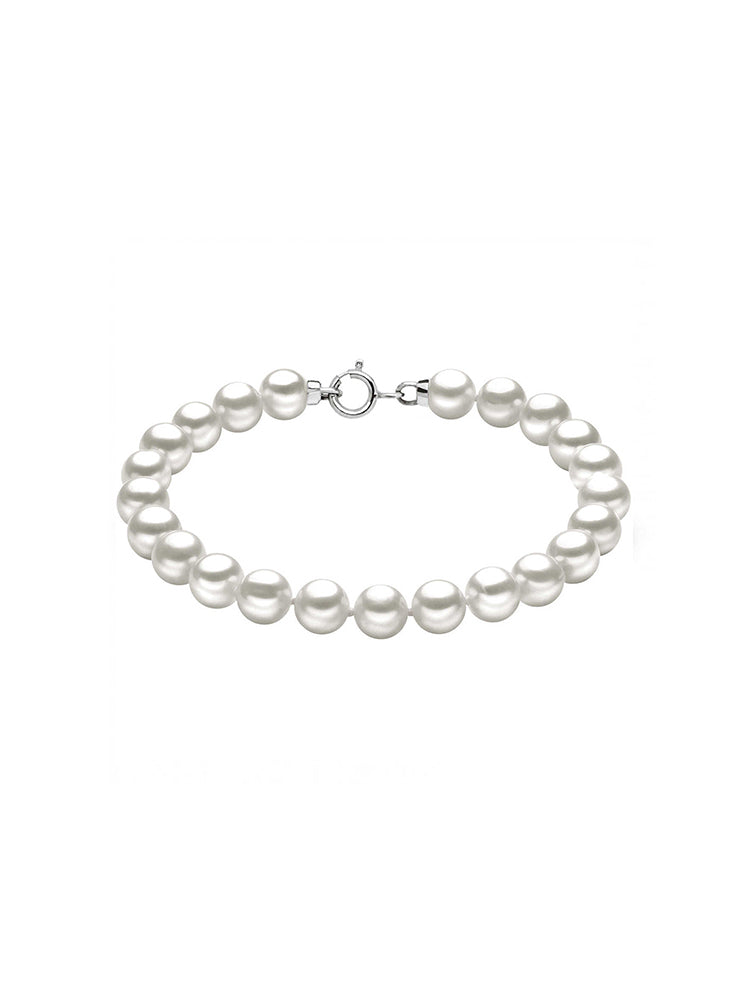 BRACCIALE DONNA DI PERLE IN ORO COMETE GIOIELLI