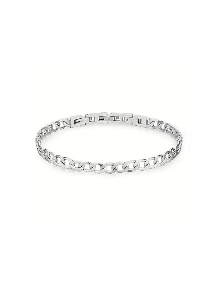 BRACCIALE UOMO IN ACCIAIO A CATENA MAGLIA GROUMETTE COLLEZIONE RIPTIDE BROSWAY