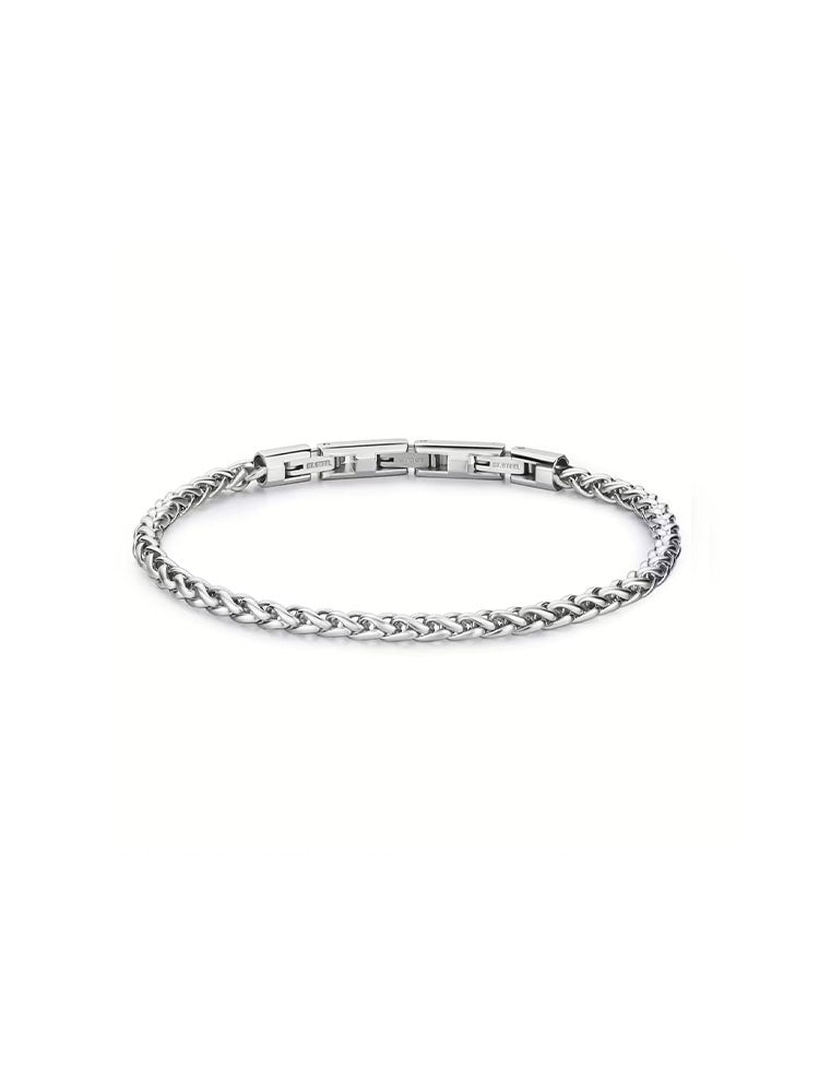 BRACCIALE UOMO IN ACCIAIO A CATENA SPIGA COLLEZIONE RIPTIDE BROSWAY