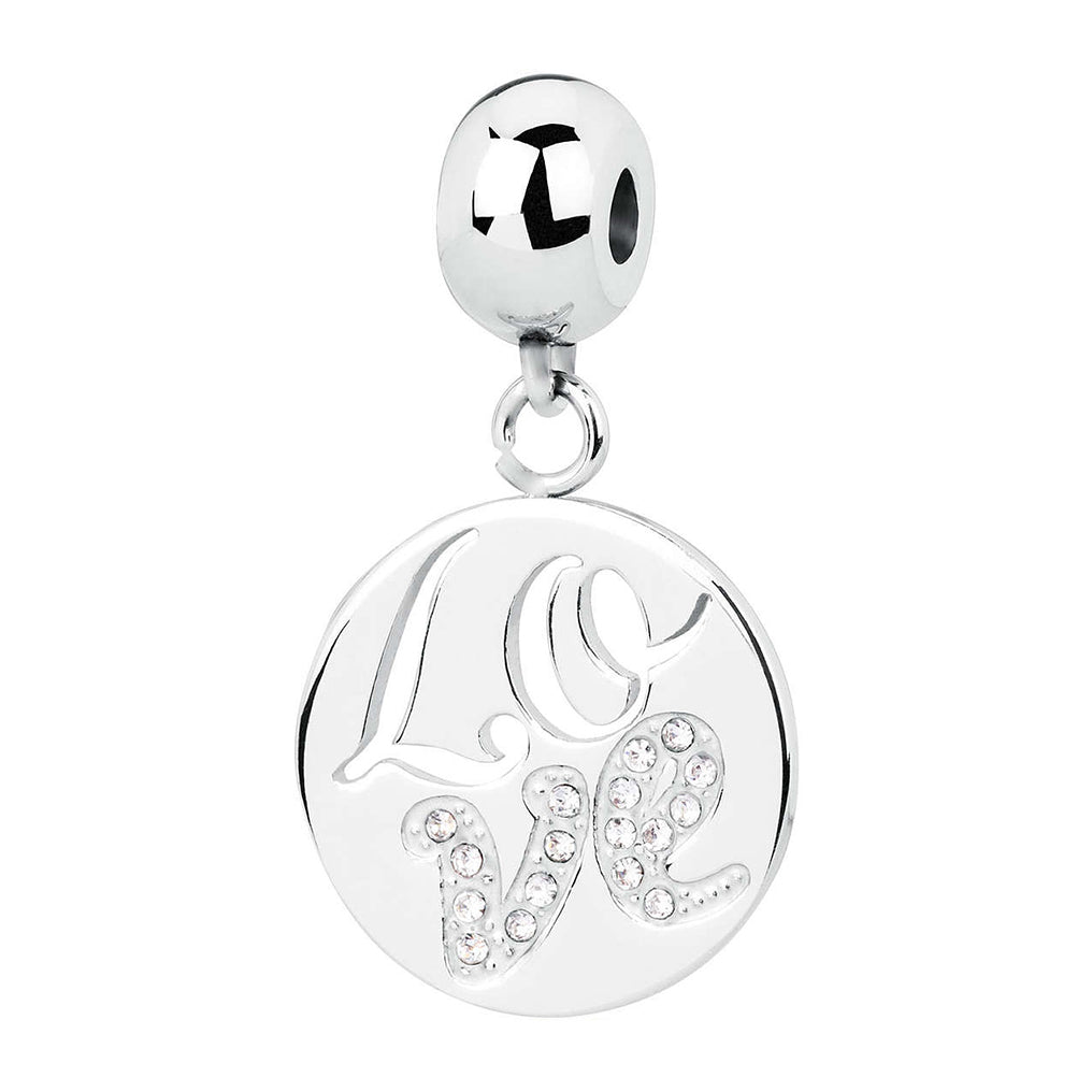 CHARM DONNA TRES JOLIE MINI, LOVE, COLOR RODIO BROSWAY