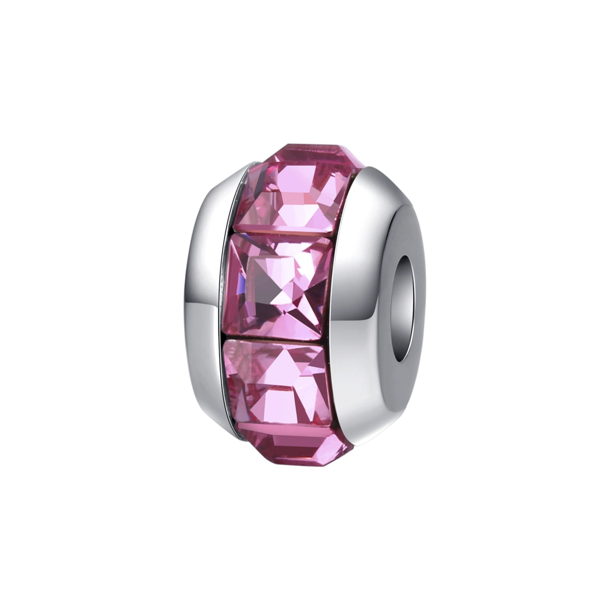 CHARM DONNA, TRES JOLIE MINI, POSITIVITA' SWAROVSKI FUCSIA BROSWAY