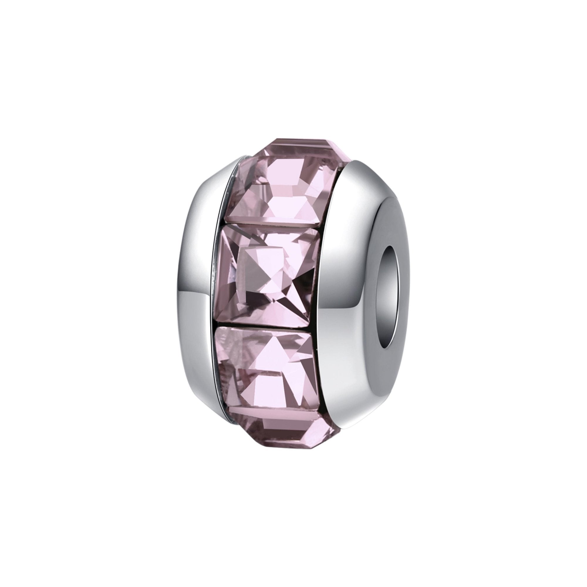 CHARM DONNA, TRES JOLIE MINI, FEDE SWAROVSKI ROSA ANTICO, BROSWAY