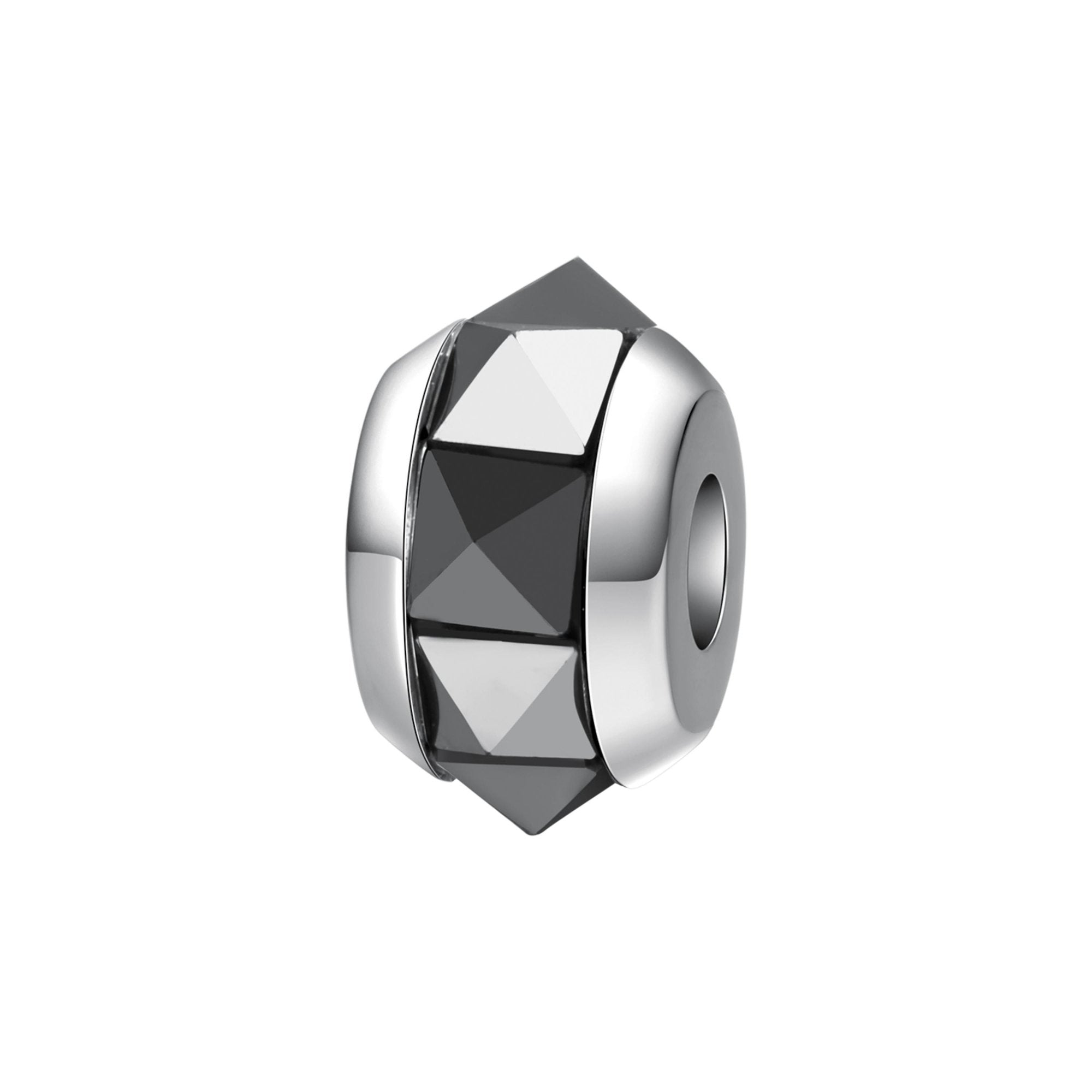 CHARM DONNA TRES JOLIE MINI, RISPETTO SWAROVSKI NERO, BROSWAY