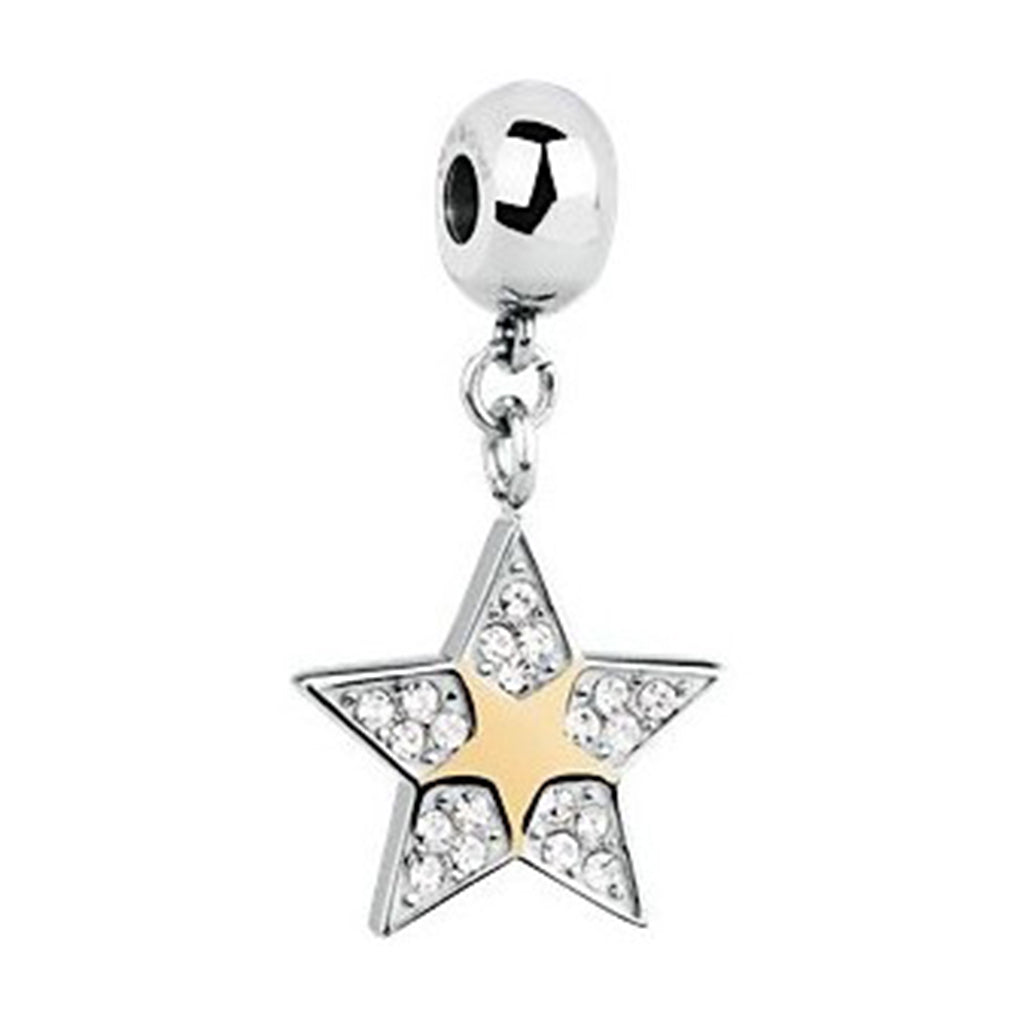 CHARM DONNA PENDENTE, STELLA, TRES JOLIE MINI CON CRISTALLI BROSWAY