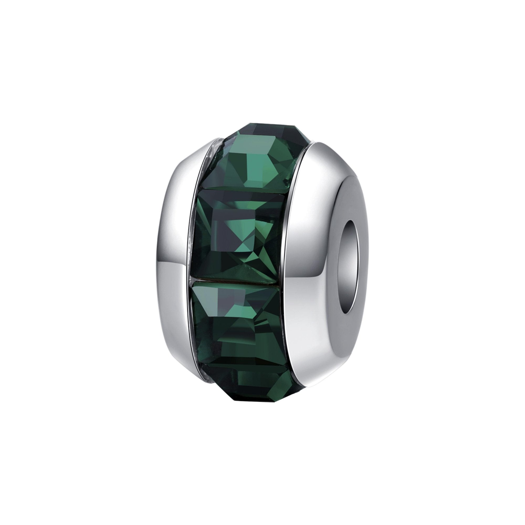 CHARM DONNA TRES JOLIE MINI, SPERANZA, SWAROVSKI VERDE SMERALDO, BROSWAY