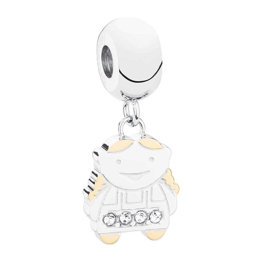 CHARM DONNA TRES JOLIE MINI, PENDENTE RAGAZZA BROSWAY
