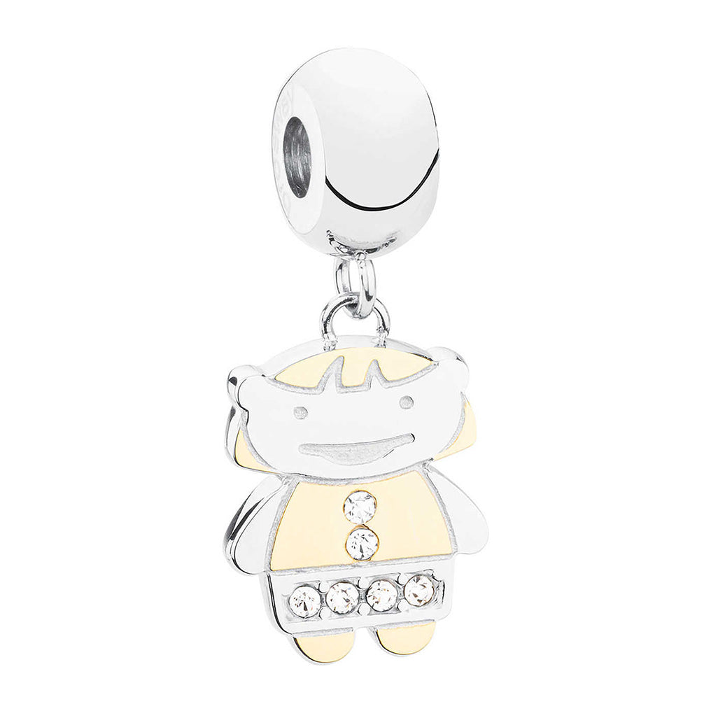 CHARM DONNA TRES JOLIE MINI, MAMMA, COLOR RODIO, BROSWAY