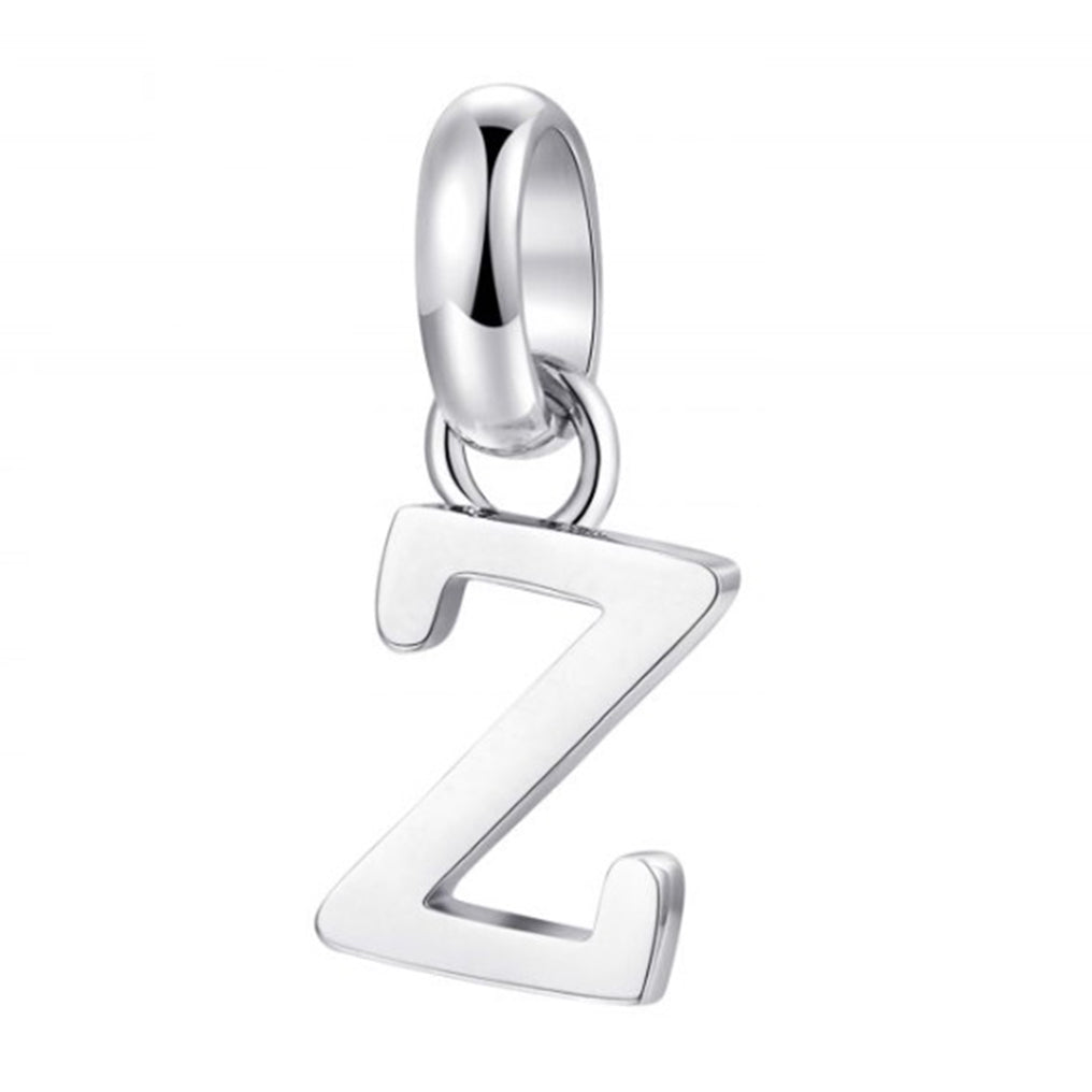 CHARM DONNA TRES JOLIE MINI, LETTERA Z, COLOR RODIO BROSWAY