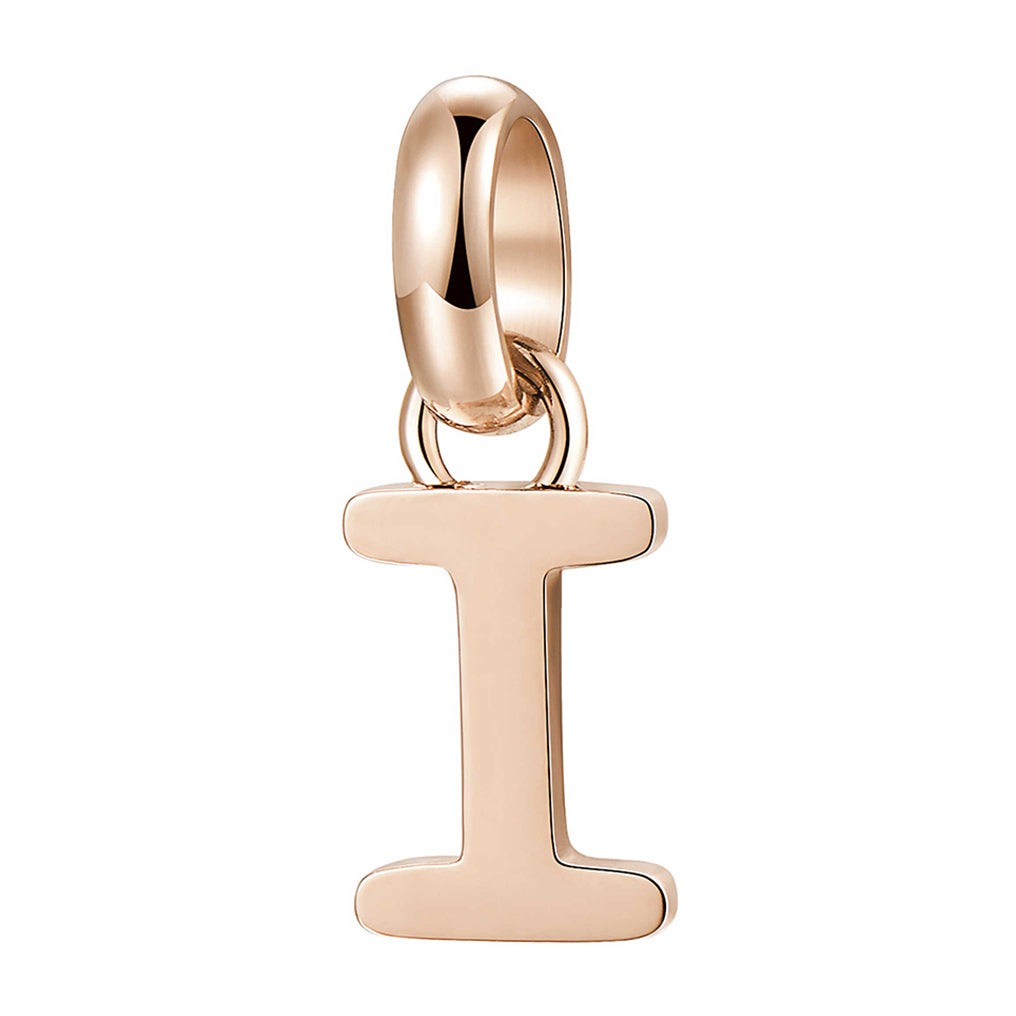 CHARM DONNA TRES JOLIE MINI, LETTERA I, ROSATO BROSWAY