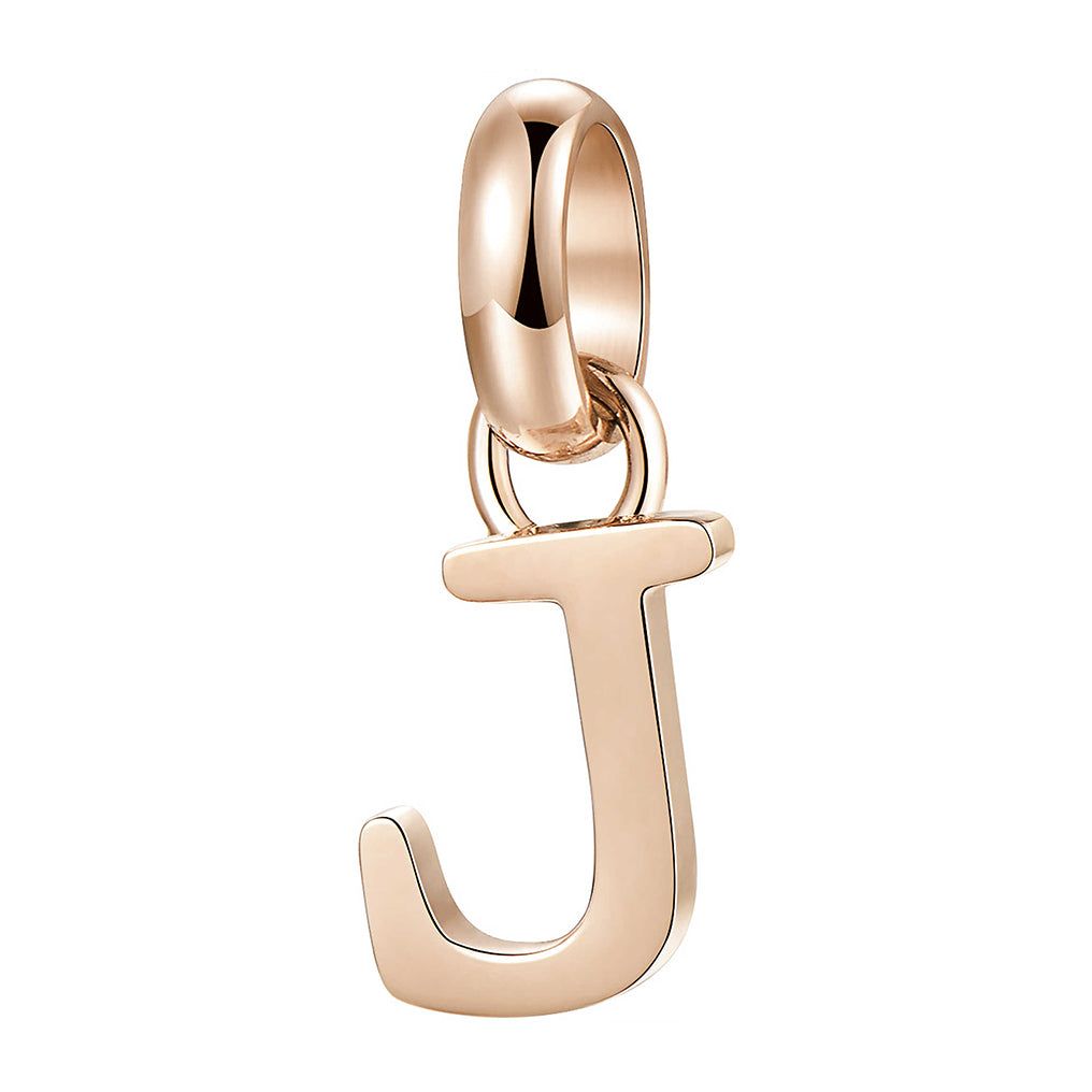 CHARM DONNA TRES JOLIE MINI, LETTERA J, ROSATO BROSWAY