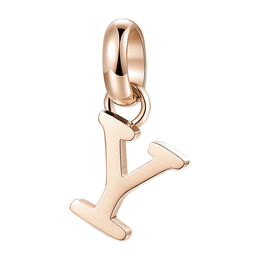 CHARM DONNA TRES JOLIE MINI, LETTERA Y, ROSATO BROSWAY