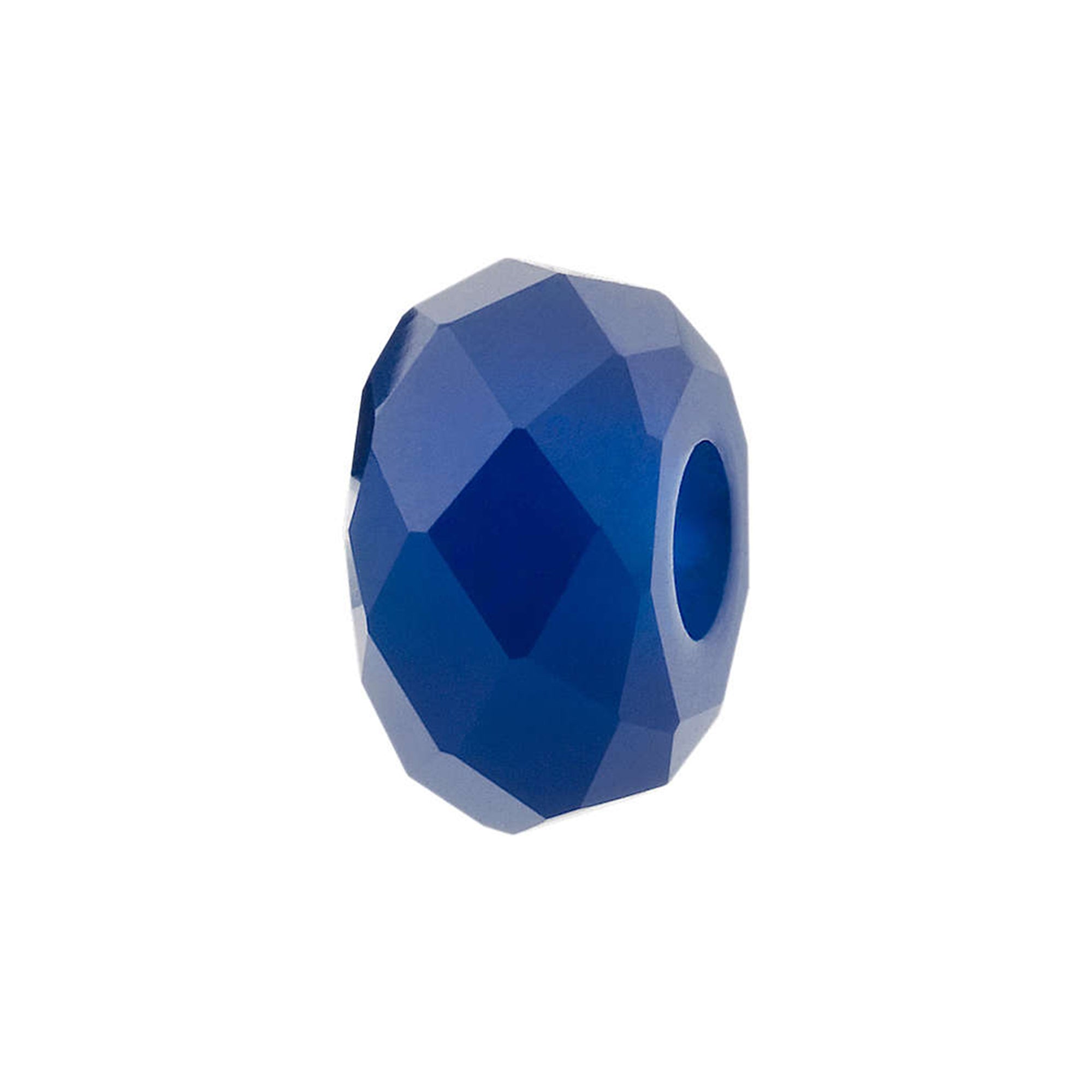 CHARM DONNA TRES JOLIE MINI, PIETRA IN AGATA BLU BROSWAY