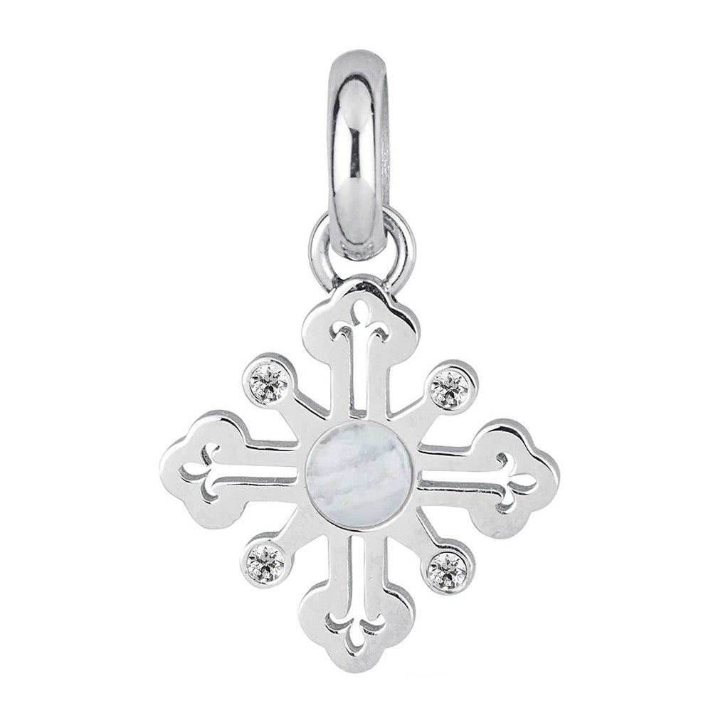 CHARM DONNA PENDENTE, TRES JOLIE MINI, CON SWAROVSKI BIANCHI, BROSWAY
