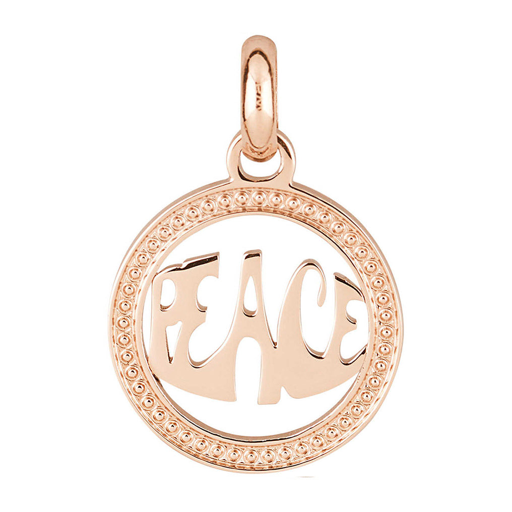 CHARM DONNA PENDENTE, TRES JOLIE MINI, PEACE, ROSATO BROSWAY